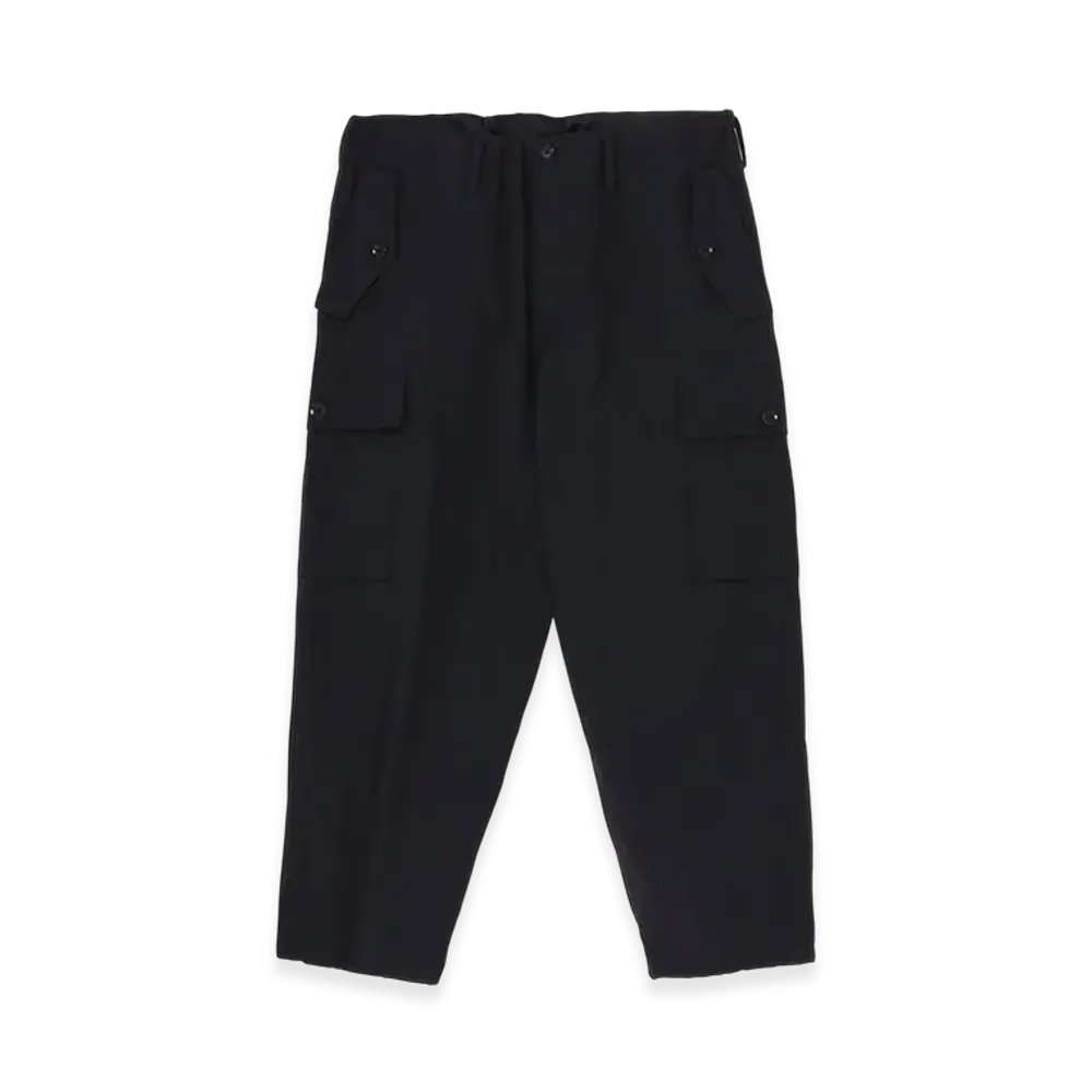 Ground Y Nylon Weather Tapered Cargo Pants "Black"