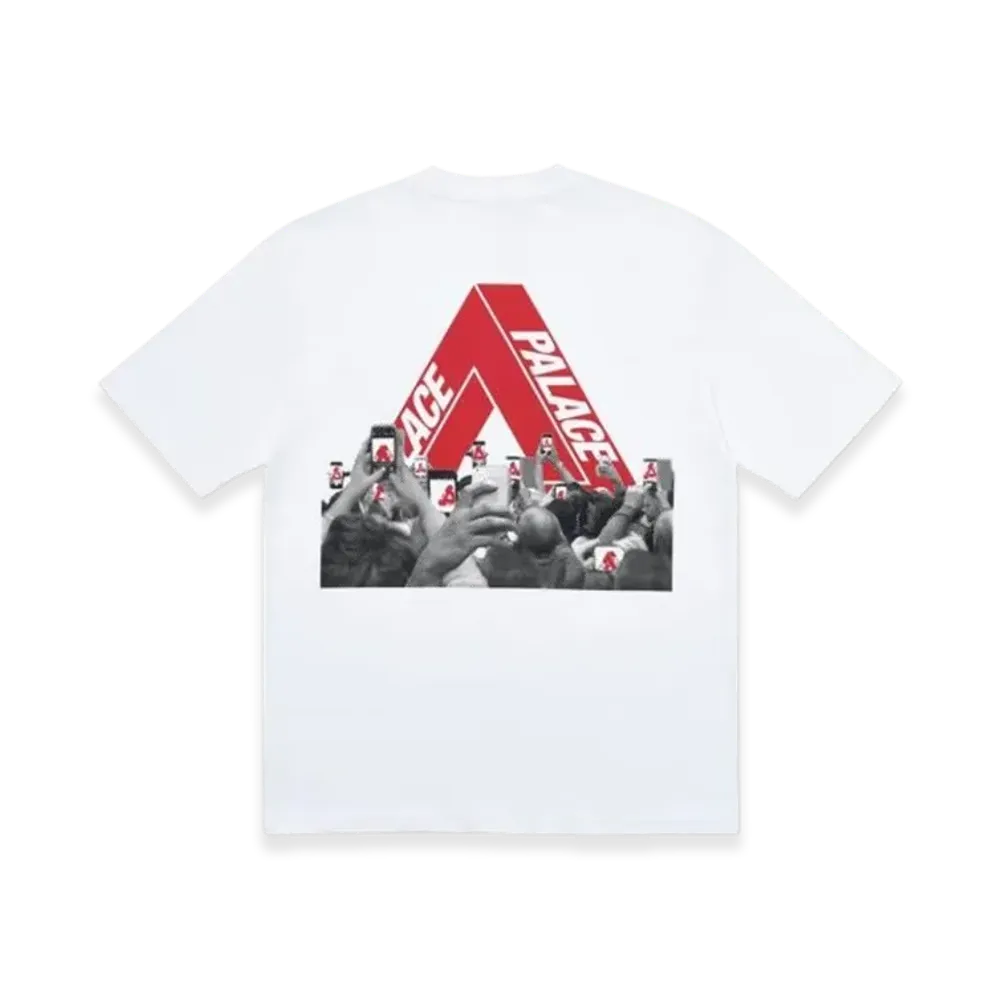 PALACE Tri-Phone T-Shirt "White"