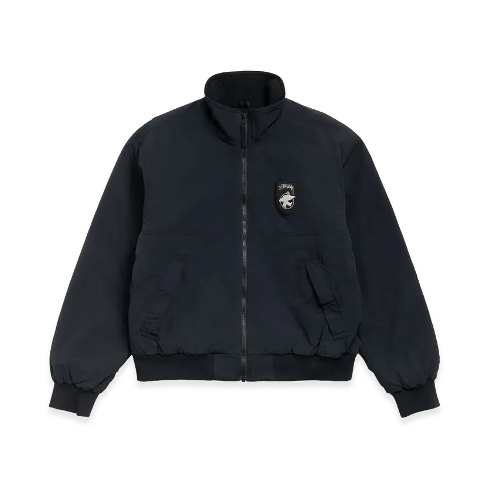 Stussy Polar Fleece Lined Jacket "Black"