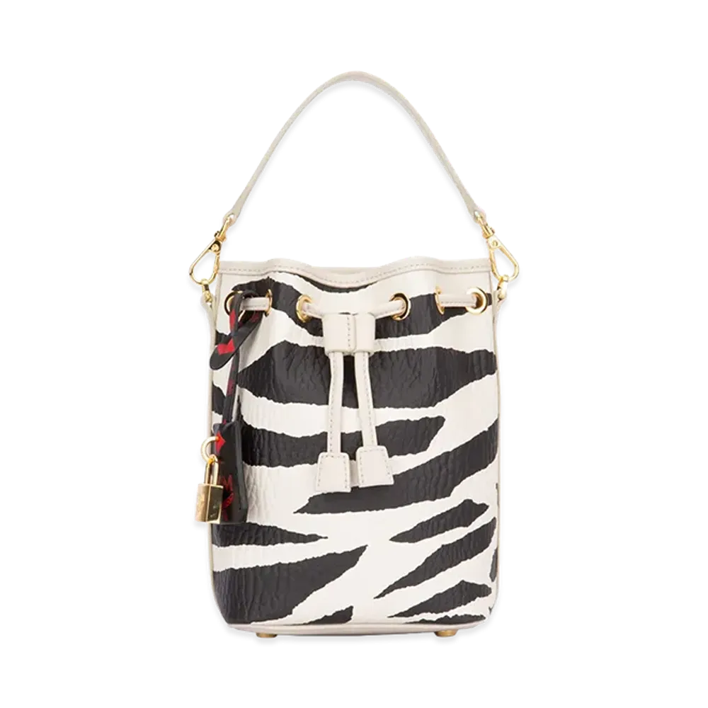 MCM Women's Borsa "Black/White"