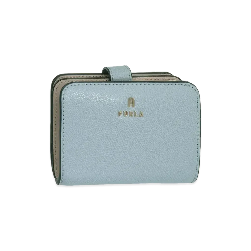 FURLA Camelia S Compact Wallet "Blue"