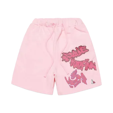 atmos pink x Mezame Collaboration Fr2Ume Harf Pants "Pink"