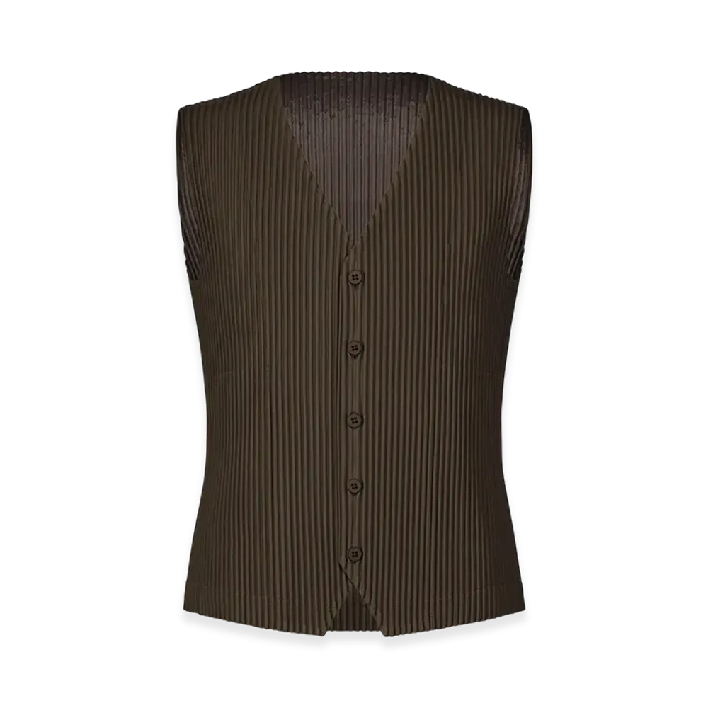 HOMME PLISSE ISSEY MIYAKE Tailored Pleats 2 "Mud Brown"