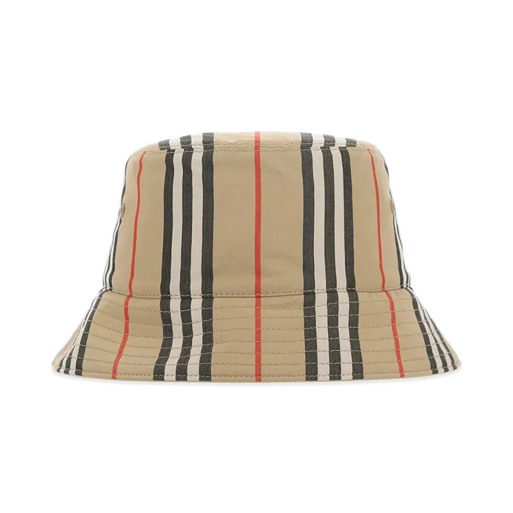 Burberry Women's Embroidered Cotton Hat "Beige"