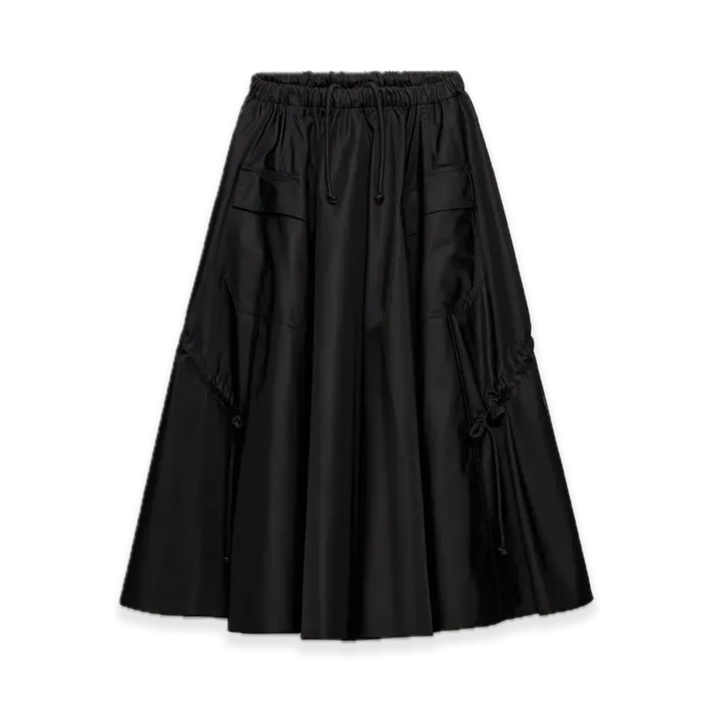 PRADA Re-Nylon Circle Skirt "Black"