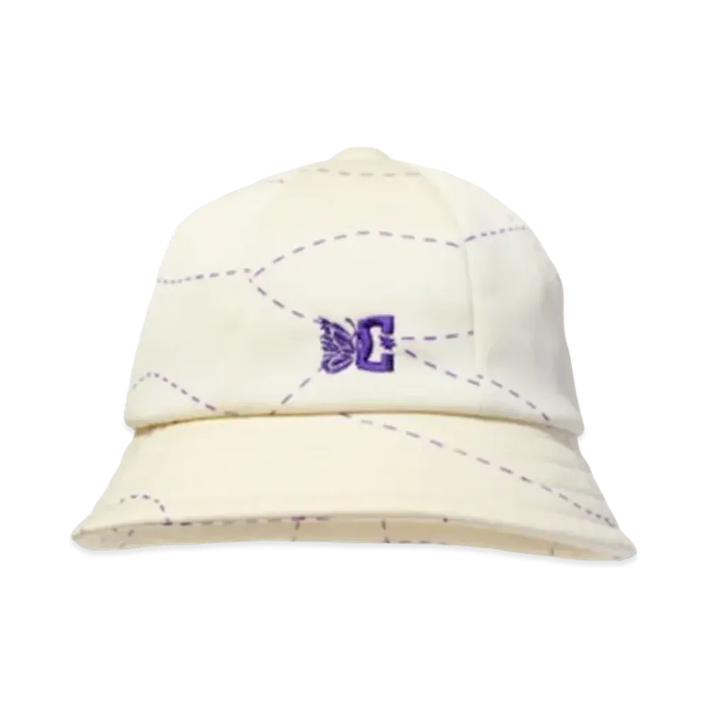 Needles x DC SHOES Bermuda Hat - Poly Smooth / Printed "Ivory"