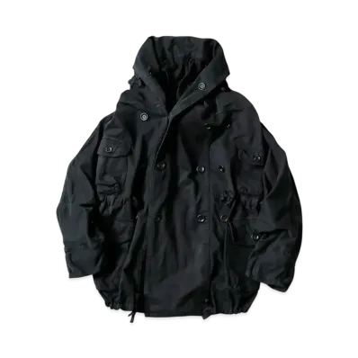 KAPITAL Wig Brushed Ring Coat "Black"