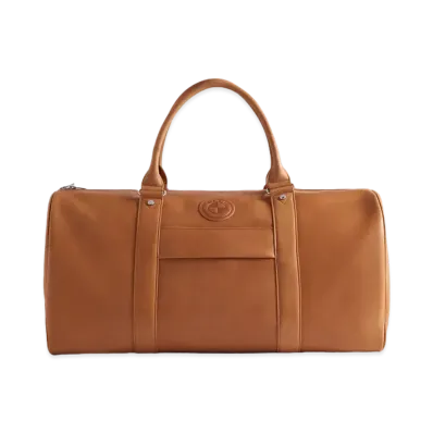 Kith x BMW Leather Duffle Bag "Desert"