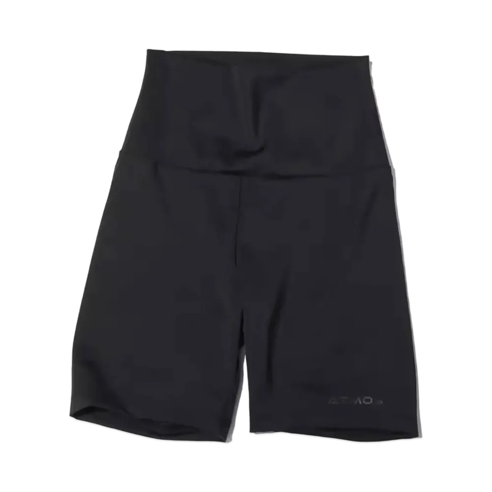 atmos pink Logo Biker Pants "Black"
