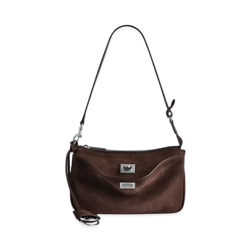 BALENCIAGA Rodeo Sling Pouch "Brown"