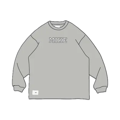 WTAPS Academy / LS / Cotton / MIKE "Ash Gray"