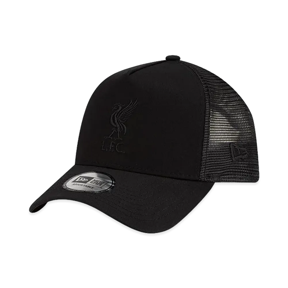 NEW ERA 9Forty A-Frame Trucker Liverpool FC Tonal Logo "Black"