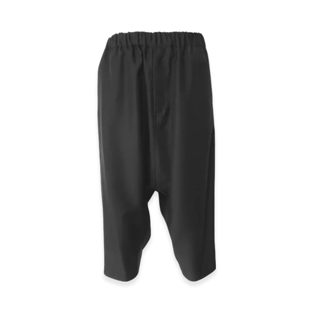 BLACK COMME des GARCONS Polyester Gabardine Sarouel Pants "Black"