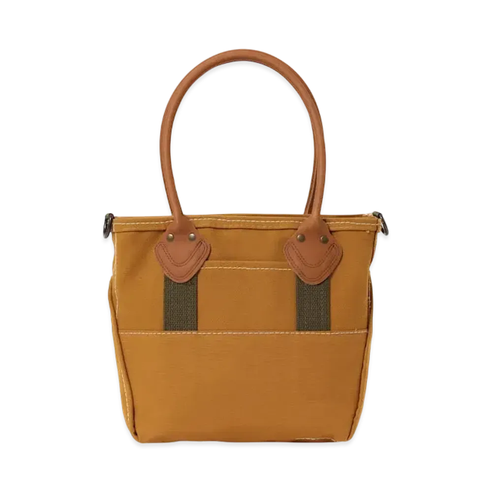 L.L.Bean x BEAMS BOY Deep Bottom Leather Handle Zip Tote S "Brown"