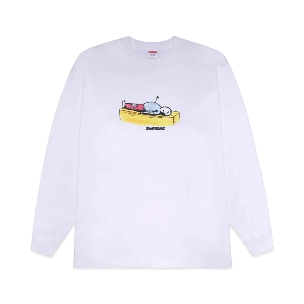 Supreme Neil Blender Arrow L/S Tee "White"