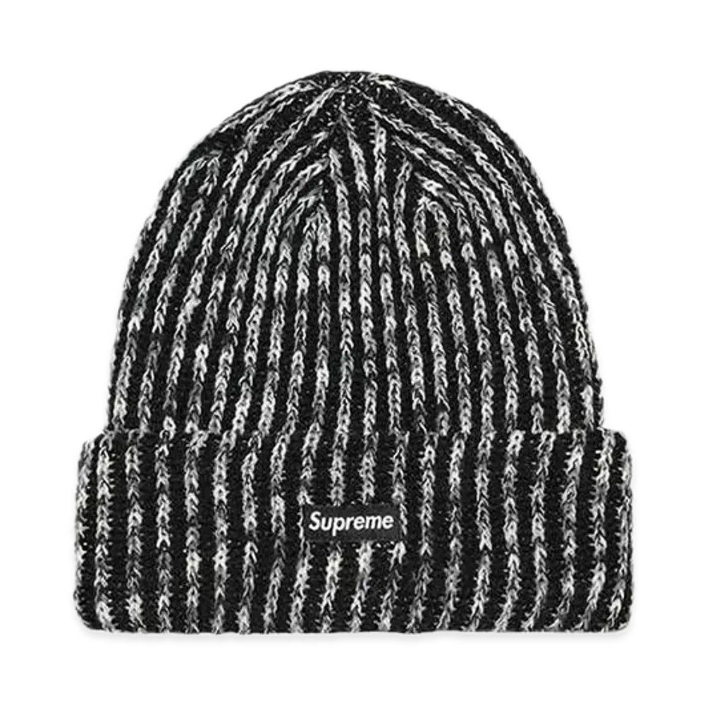 Supreme Rainbow Loose Gauge Beanie "Black" (24FW)
