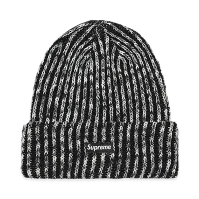 Supreme Rainbow Loose Gauge Beanie "Black" (24FW)