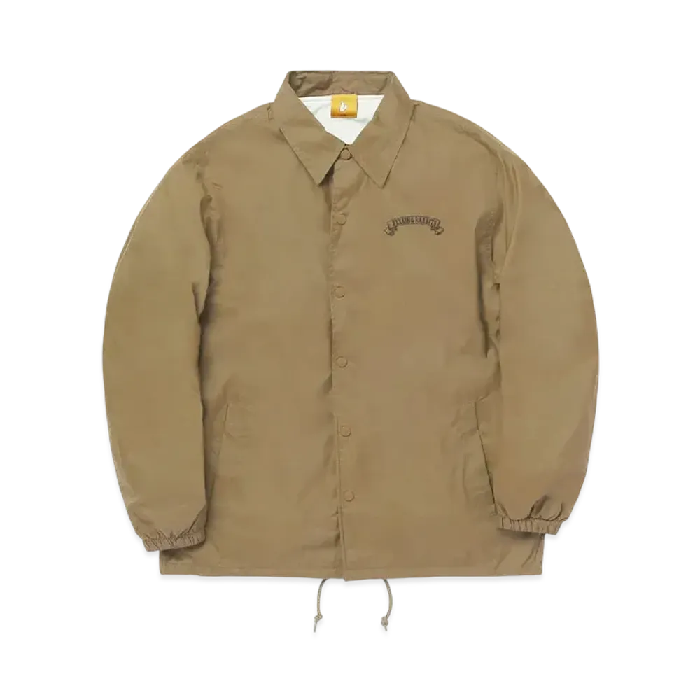 FR2 Rabbit Jesus Nylon Coach Jacket "Brown"