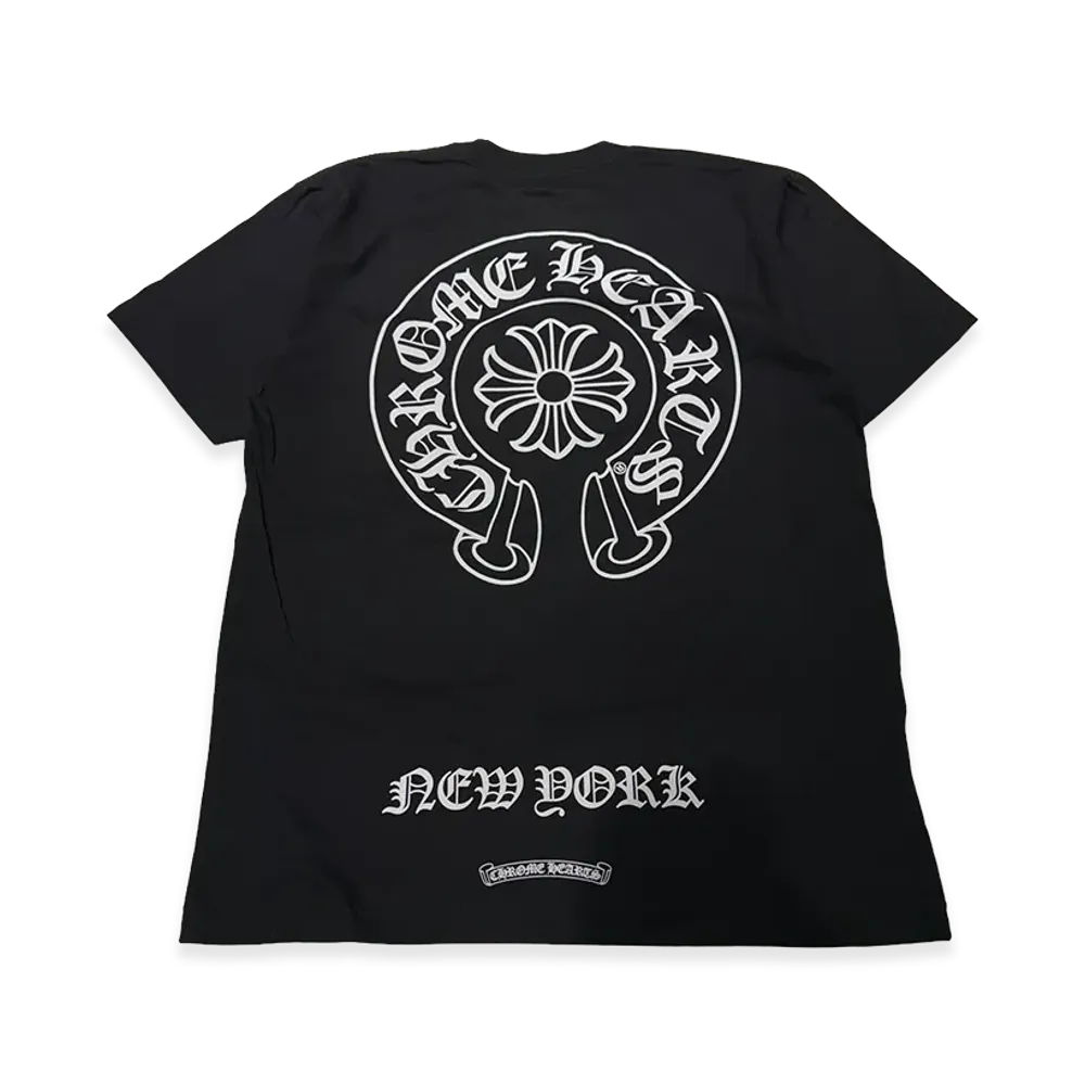 Chrome Hearts New York Limited Horseshoe S/S Pocket T-Shirt "Black"