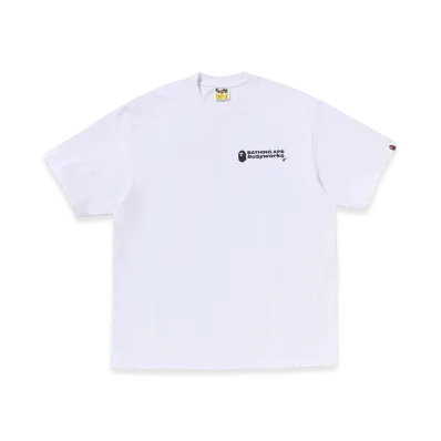 A BATHING APE Bape Logo Relaxed Fit Tee #2 "White"