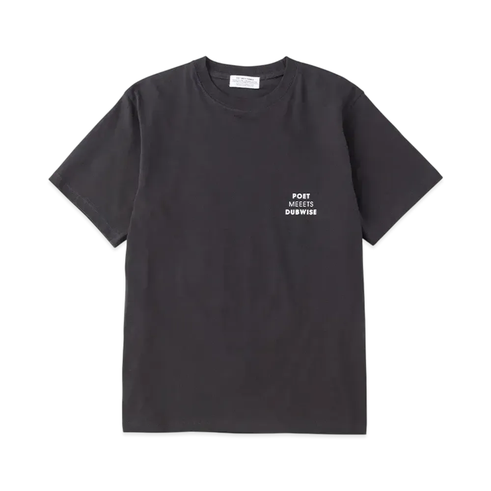 POET MEETS DUBWISE PMD Logo OP T-Shirt "Sumi"