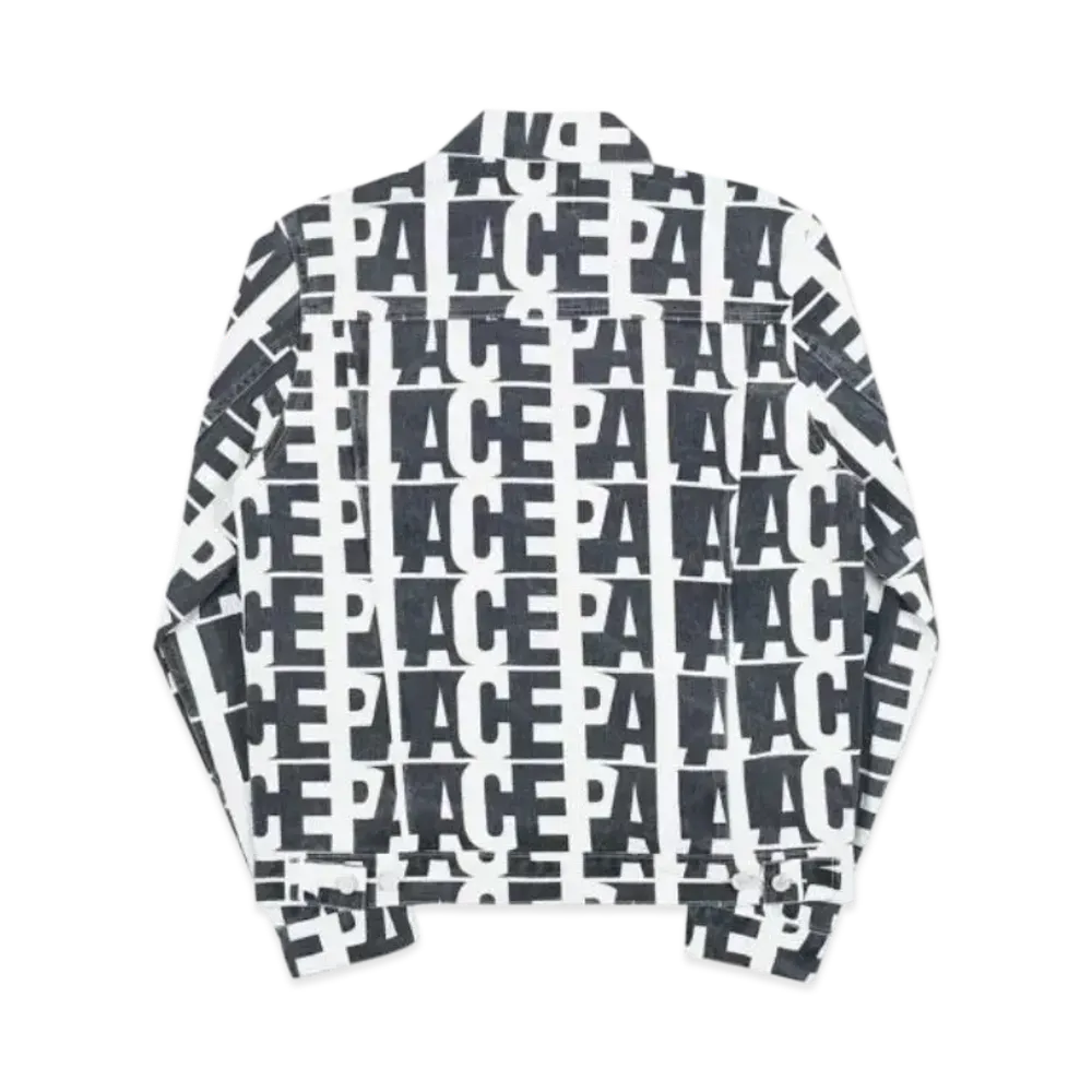 PALACE Repeater Donim Jacket "Black White"