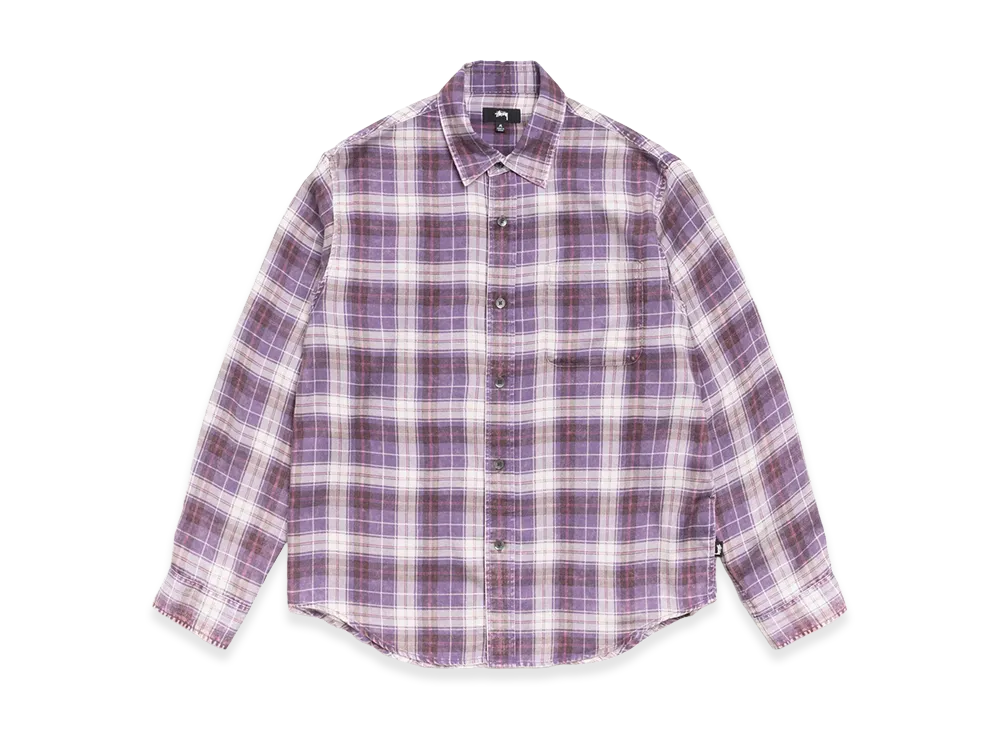 Stussy Matthew Plaid Shirt "Lavender"