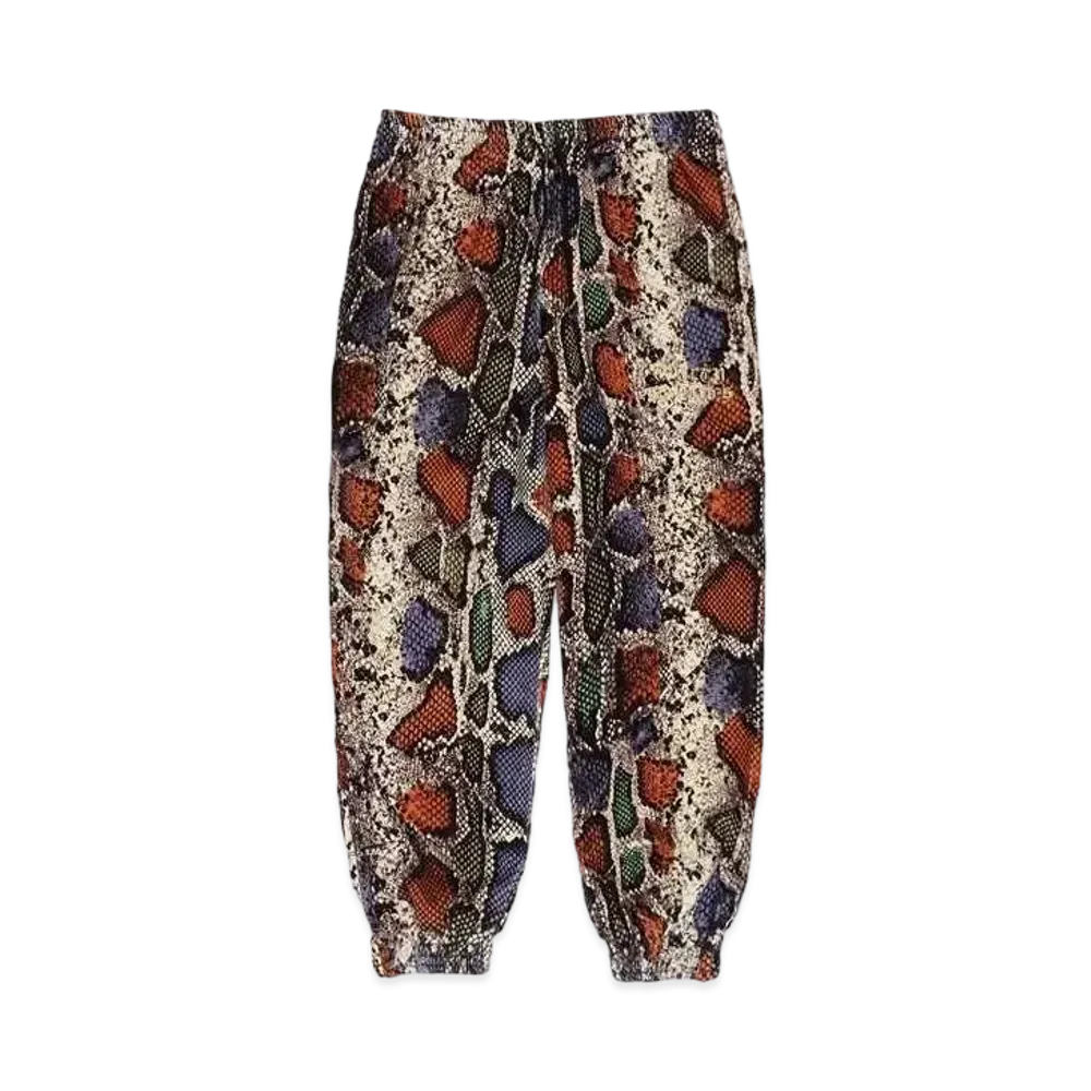 WACKO MARIA Velvet Track Pants "Python"