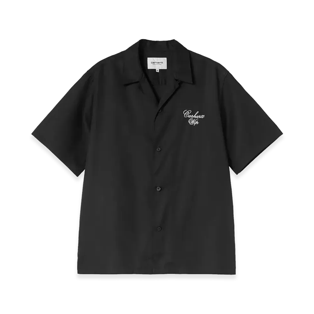 Carhartt WIP S/S Travon Shirt "Black/Wax"