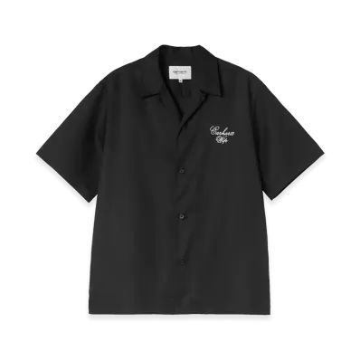 Carhartt WIP S/S Travon Shirt "Black/Wax"