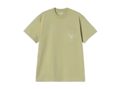 Carhartt WIP S/S Longhand Pocket T-Shirt "Gentle Green/White"