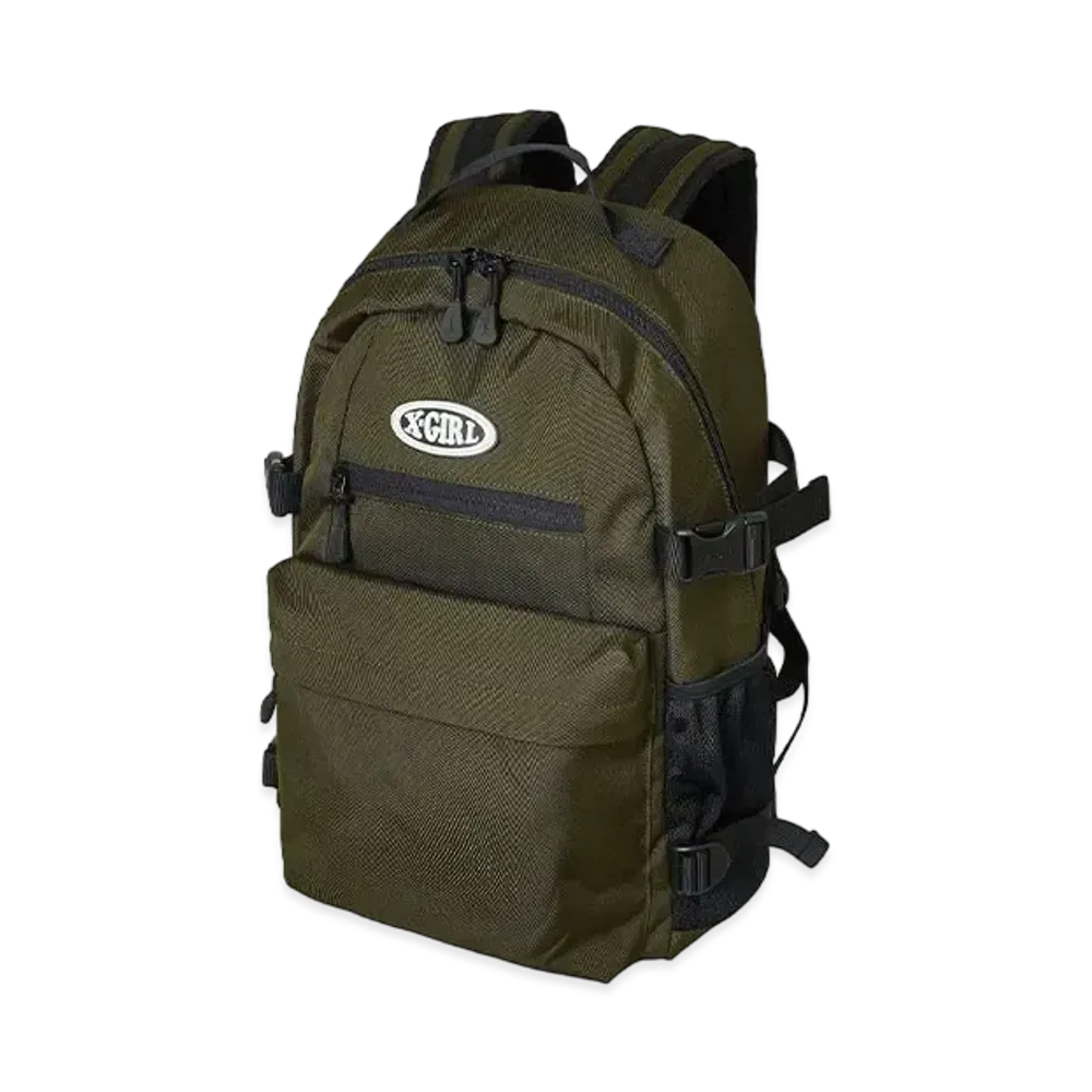 X-Girl Oval Logo Backpack X-Girl "Olive"