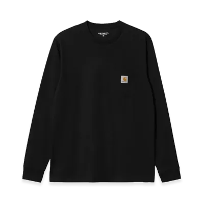 Carhartt WIP L/S Pocket T-Shirt "Black"