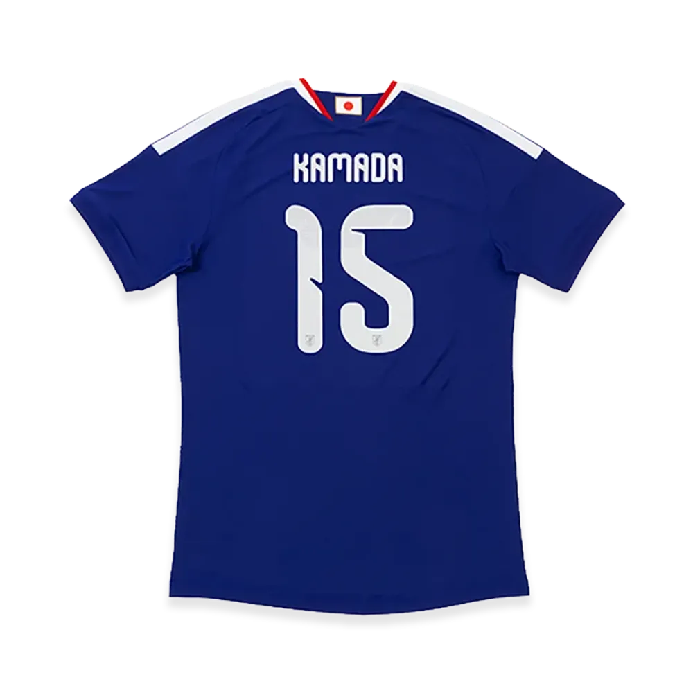 adidas Soccer Japan 2026 Home Authentic Jersey #15 Daichi Kamada "Japan Blue/Ash Blue"