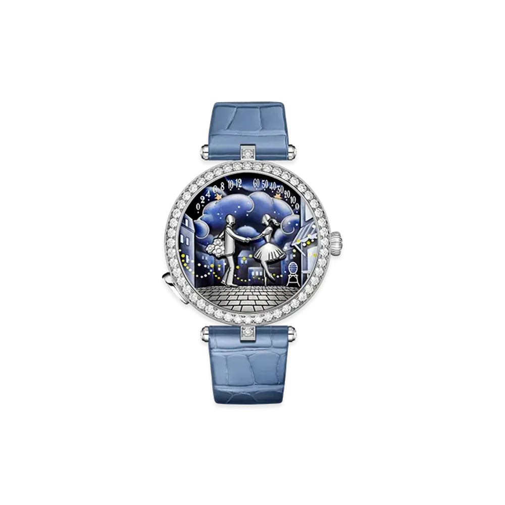 Van Cleef & Arpels Lady Arpels Bal des Amoureux Automata watch "18K White gold/Diamond"