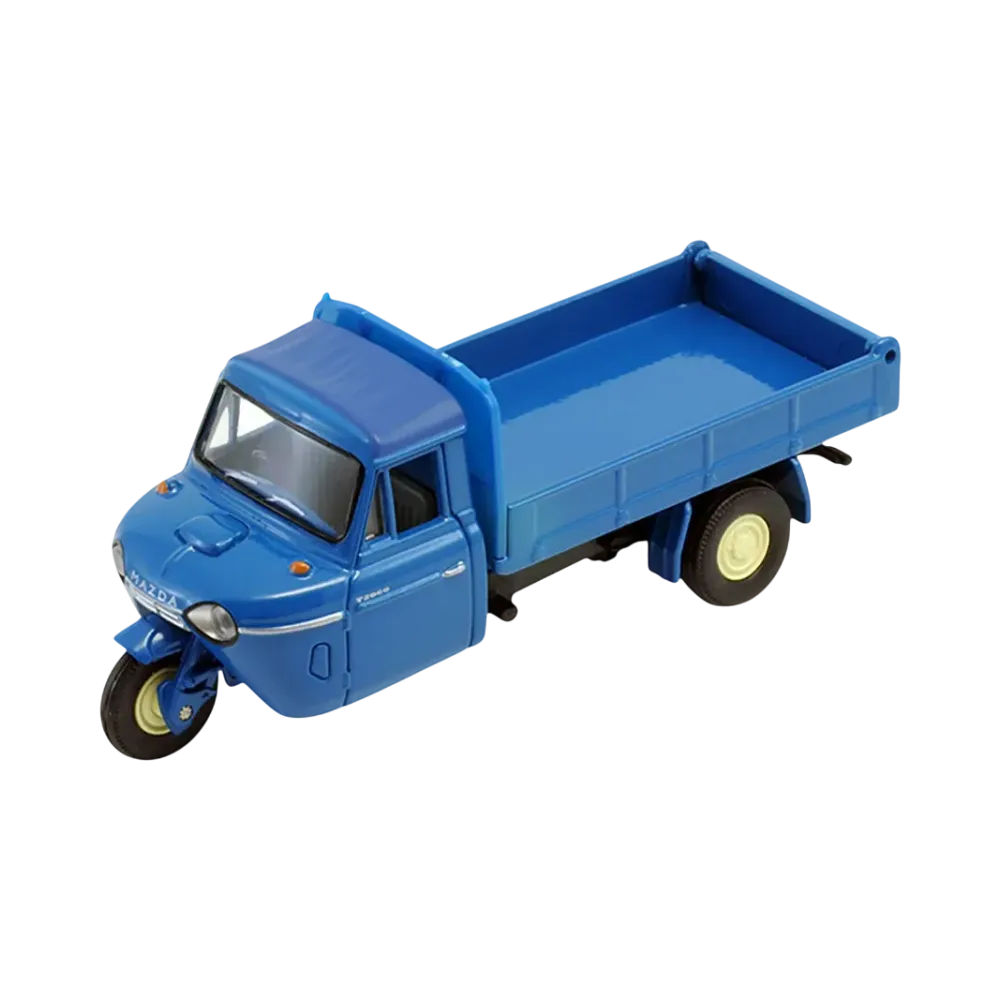 TOMYTEC "TOMICA LIMITED VINTAGE" 1/64 LV-123a Mazda T2000 Dump Truck (Blue)