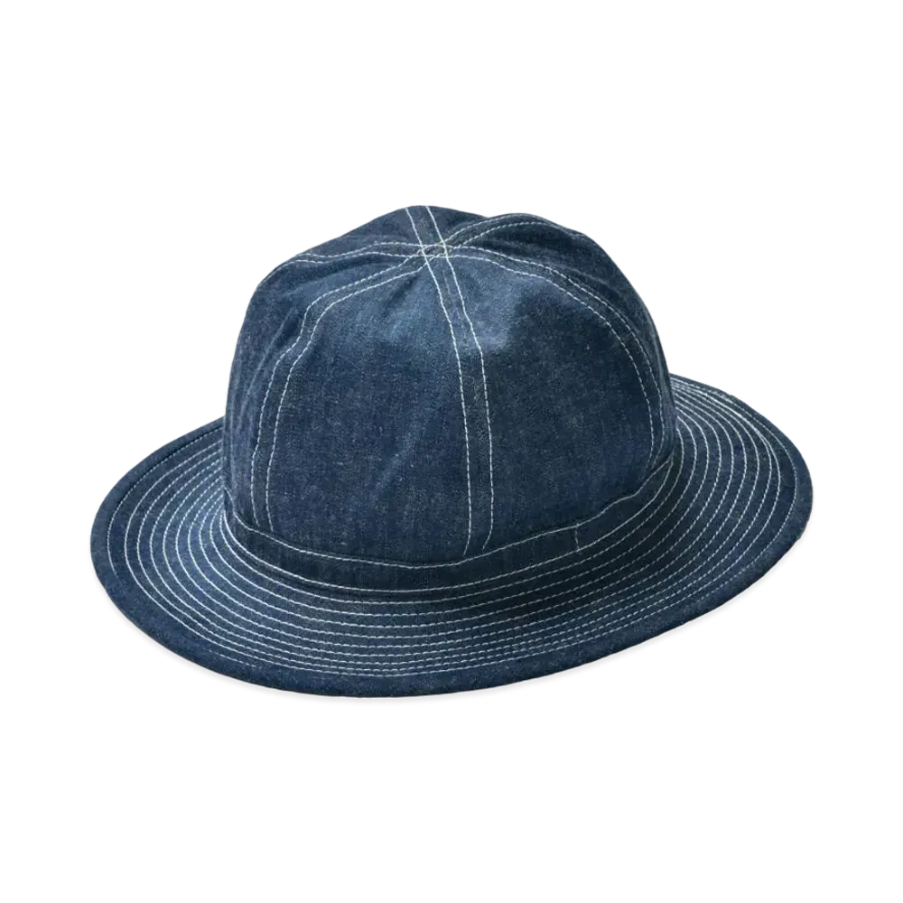 THE REAL McCOY'S Hat, Working, Denim, Blue "Indigo"
