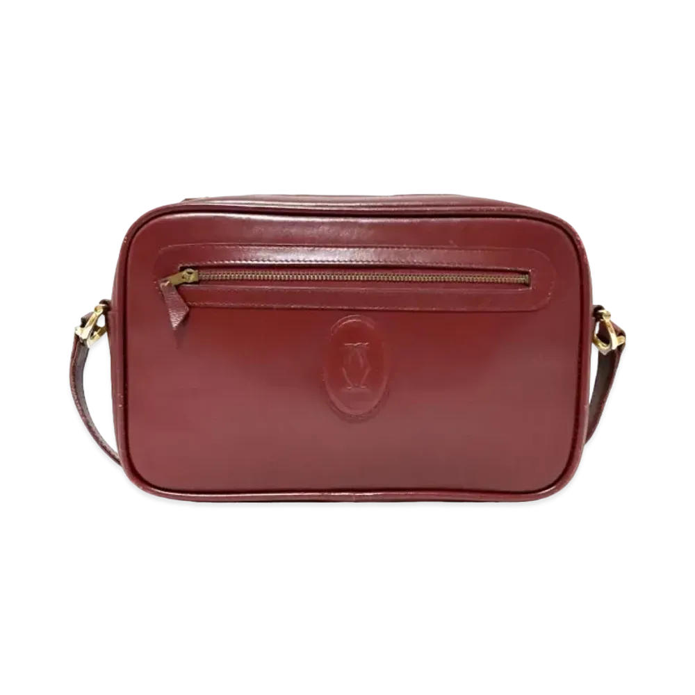 Cartier Mustline Shoulder Bag "Bordeaux"
