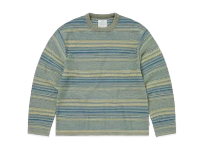 thisisneverthat x GRAMICCI Pattern Knit Crew "Yellow"