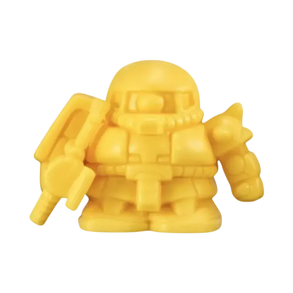 BANDAI "Gachapon Senshi SD Mecha Robokeshi" -MOBILE SUIT GUNDAM- Ver.FRGMT Zaku II Yellow