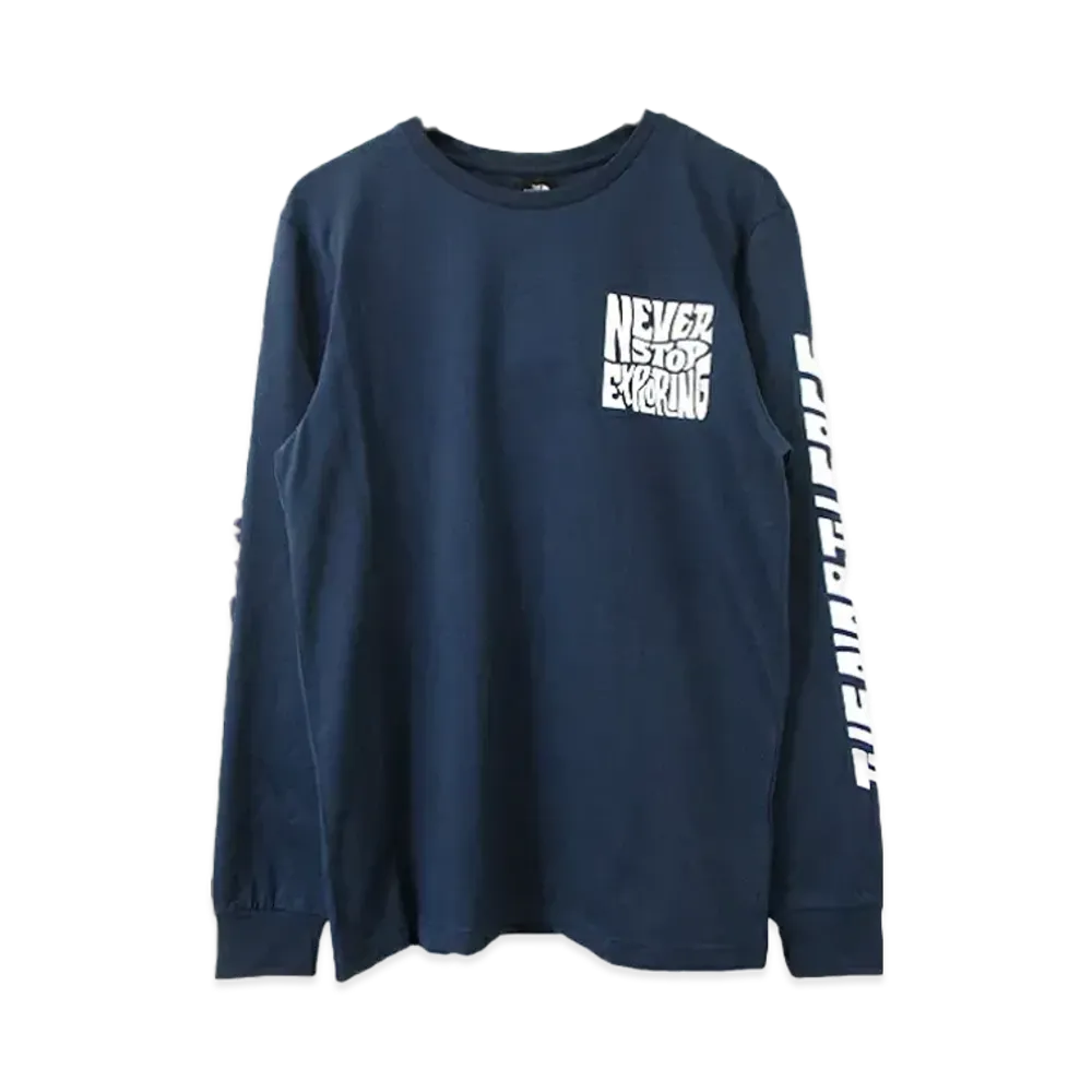 The North Face M Mountain Play L/S Tee "Summit Navy"