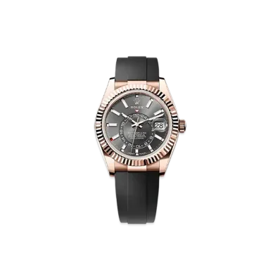 ROLEX Sky-Dweller 42mm Everose Gold 336235 "Slate"