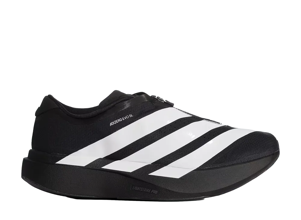 adidas Adizero Evo SL Zip Lightstrikepro "Core Black/Cloud White"