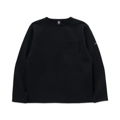 RATS Boat Neck Sweat "Black"