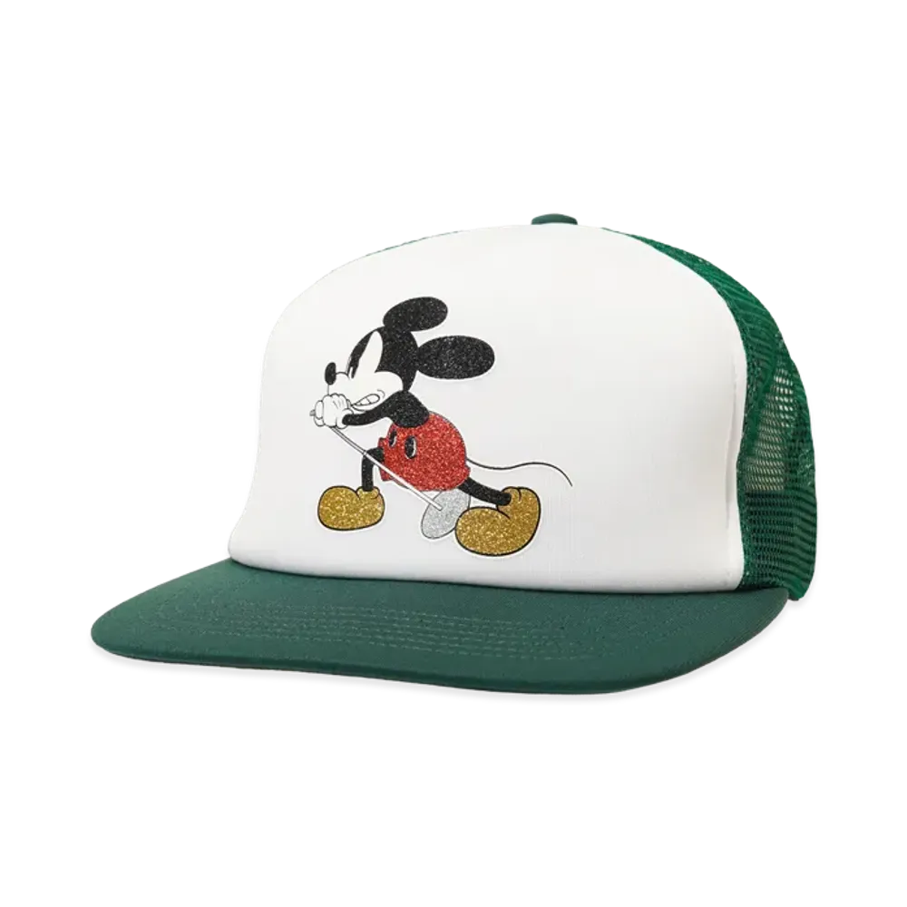 Supreme x Number (N)ine x Mickey Mouse Mesh Back 5-Panel "Green"