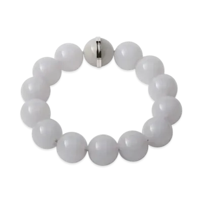 PRADA Plexiglas and Metal Choker "Light Gray/Light Gray"
