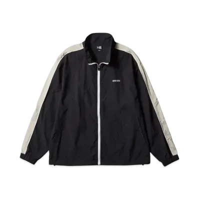 NEW ERA Performance Apparel Nylon Side Tape Track Jacket "Black"