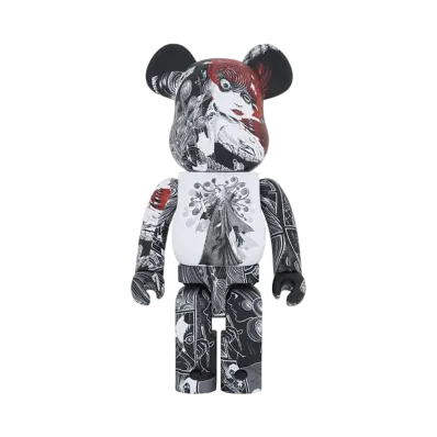 Bearbrick S'YTE x Junji Ito UZUMAKI 1000%