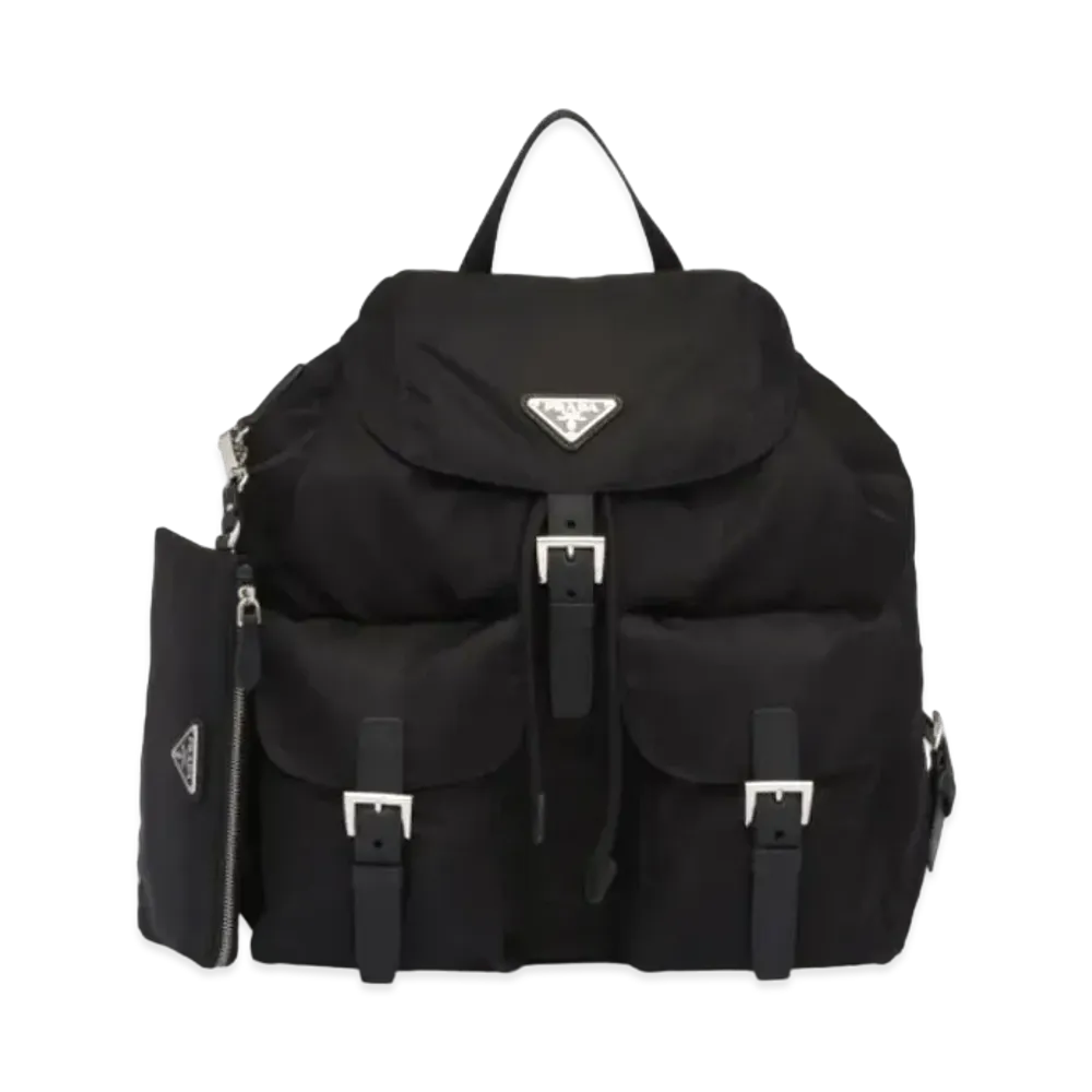 PRADA Re-Nylon Medium Backpack "Black"