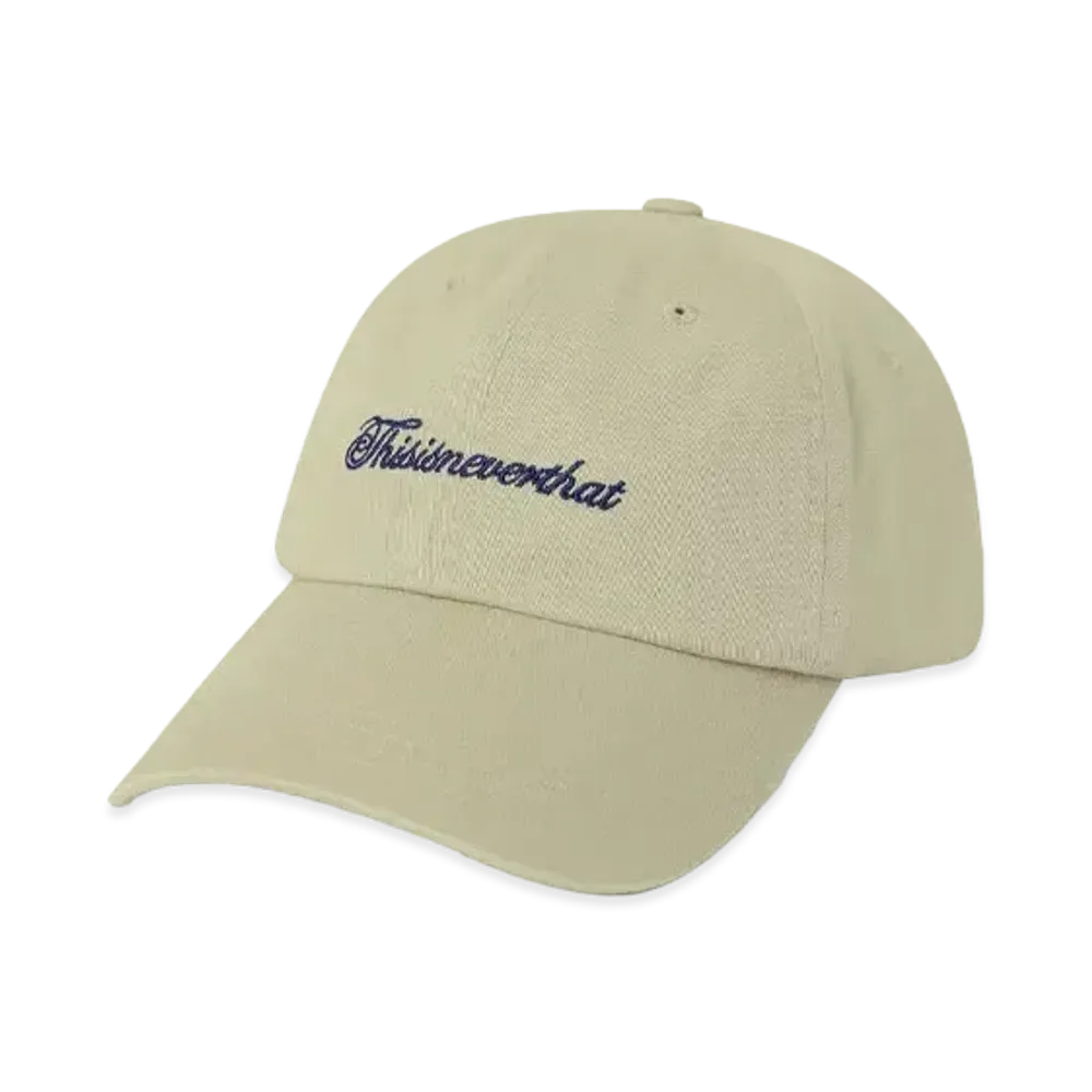 thisisneverthat SCT-Logo Cap "Beige"
